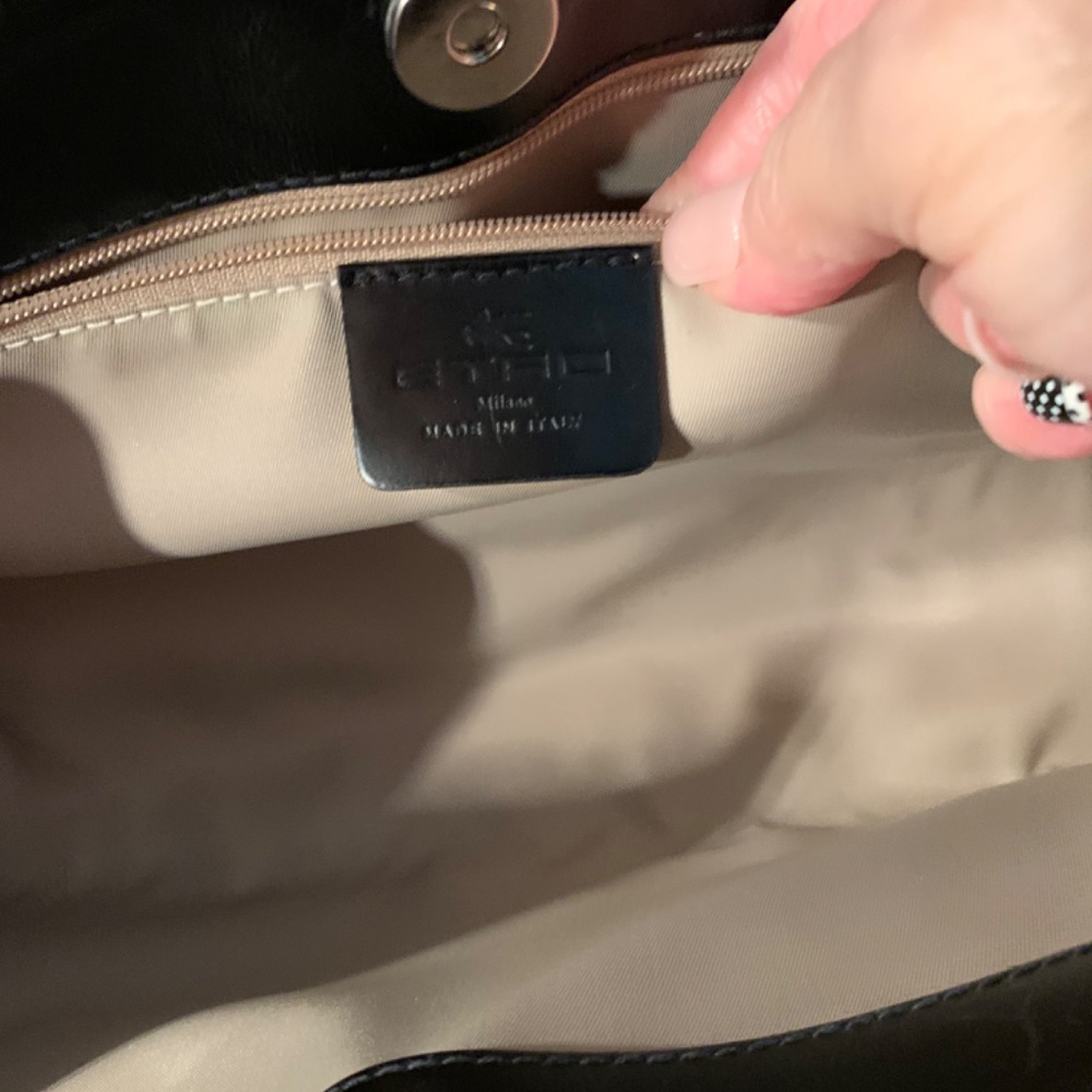 Authentic ETRO MILANO Shoulder Bag LIKE NEW - Picture 10 of 12